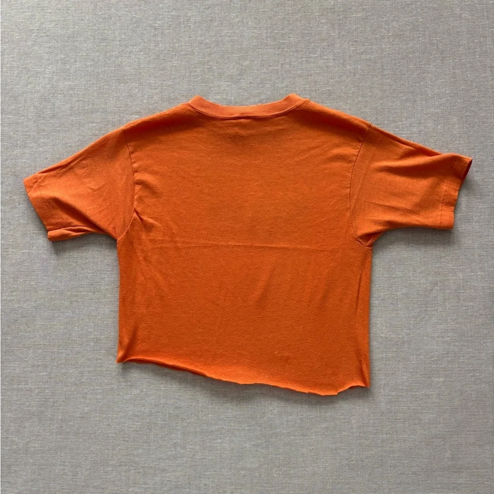 True vintage orange baby tee. - Picture 5 of 7